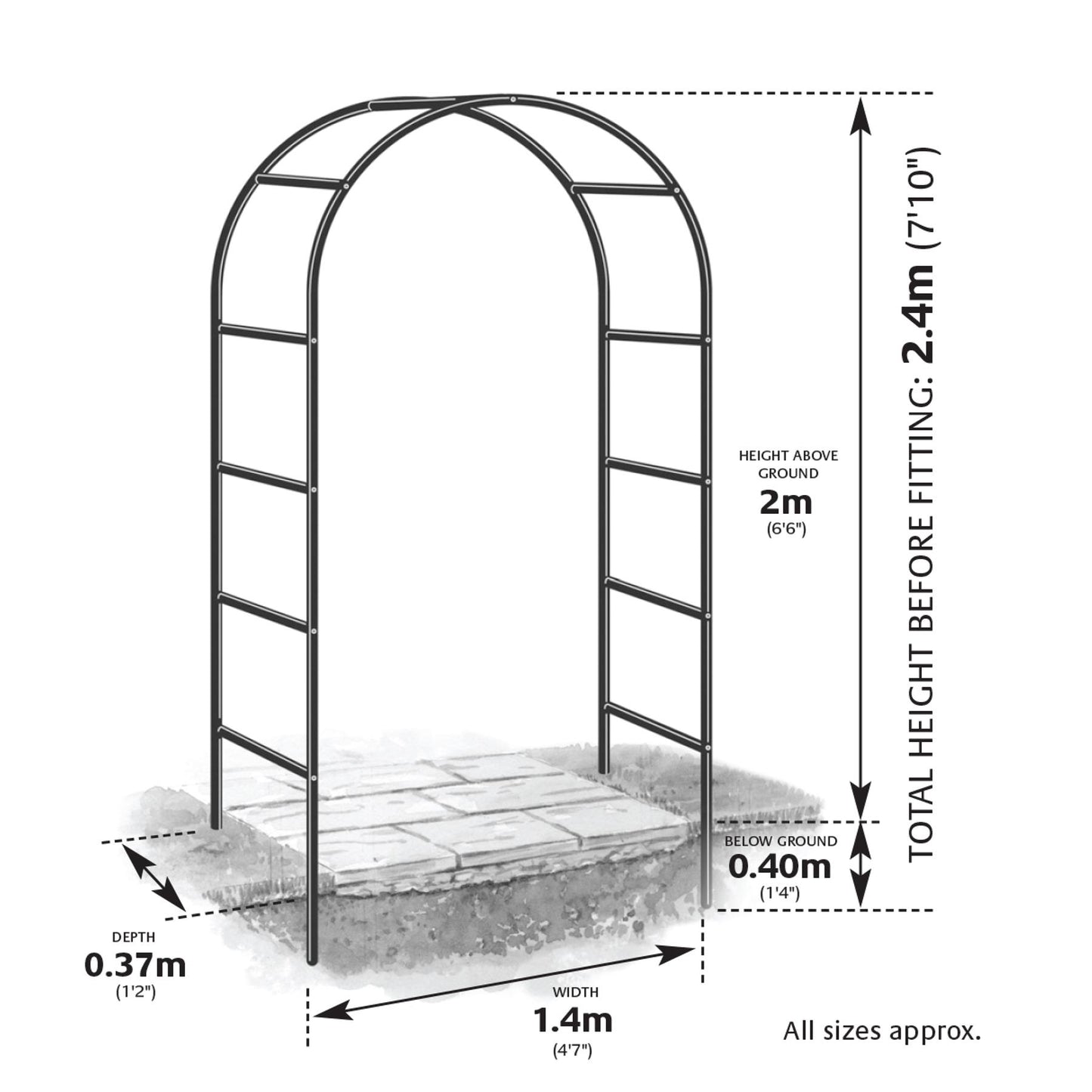 2m Easy Arch