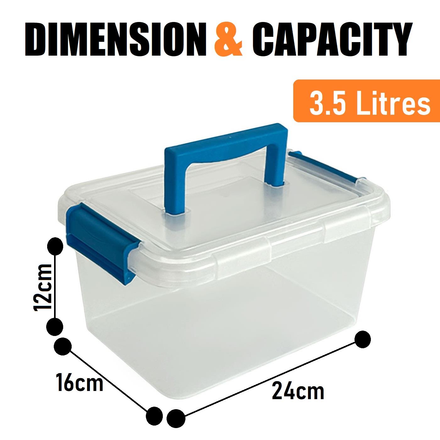 3.5L Clippy Box With Handle