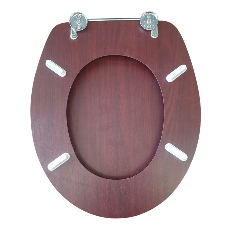 Toilet Seat MDF Mahogany