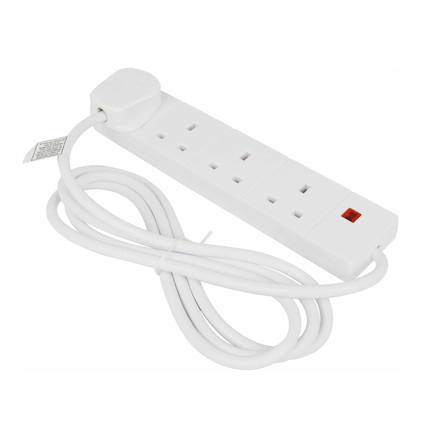 4 Way 4M Extension Socket