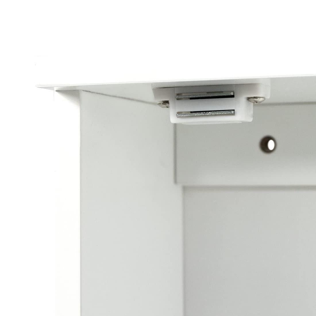 White - Single Door Cabinet