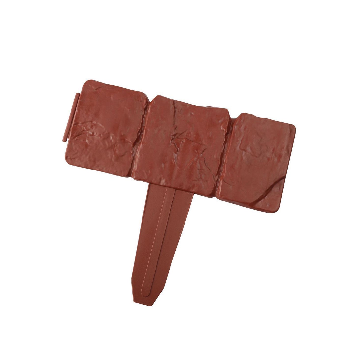 30 Terracotta Interlocking Lawn Edging Set