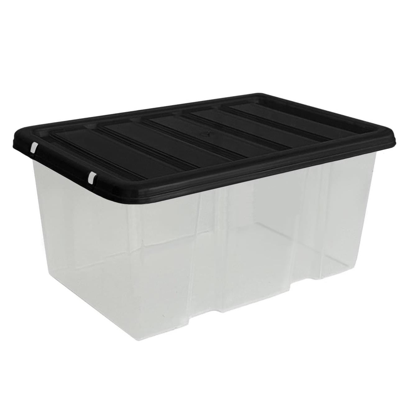 7L Storage Box & Black Lid