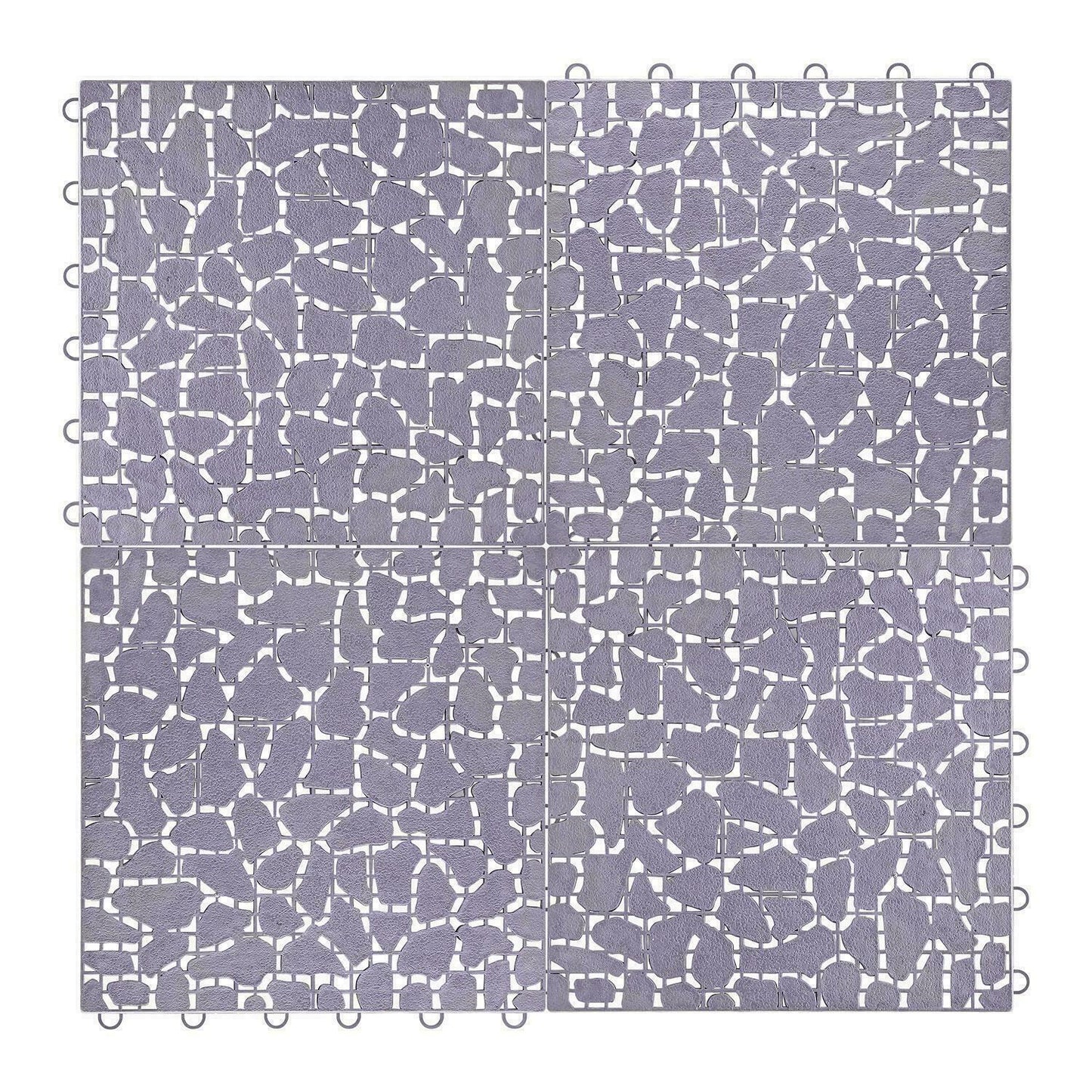 8Pk Garden Stone pattern Slabs (Grey)