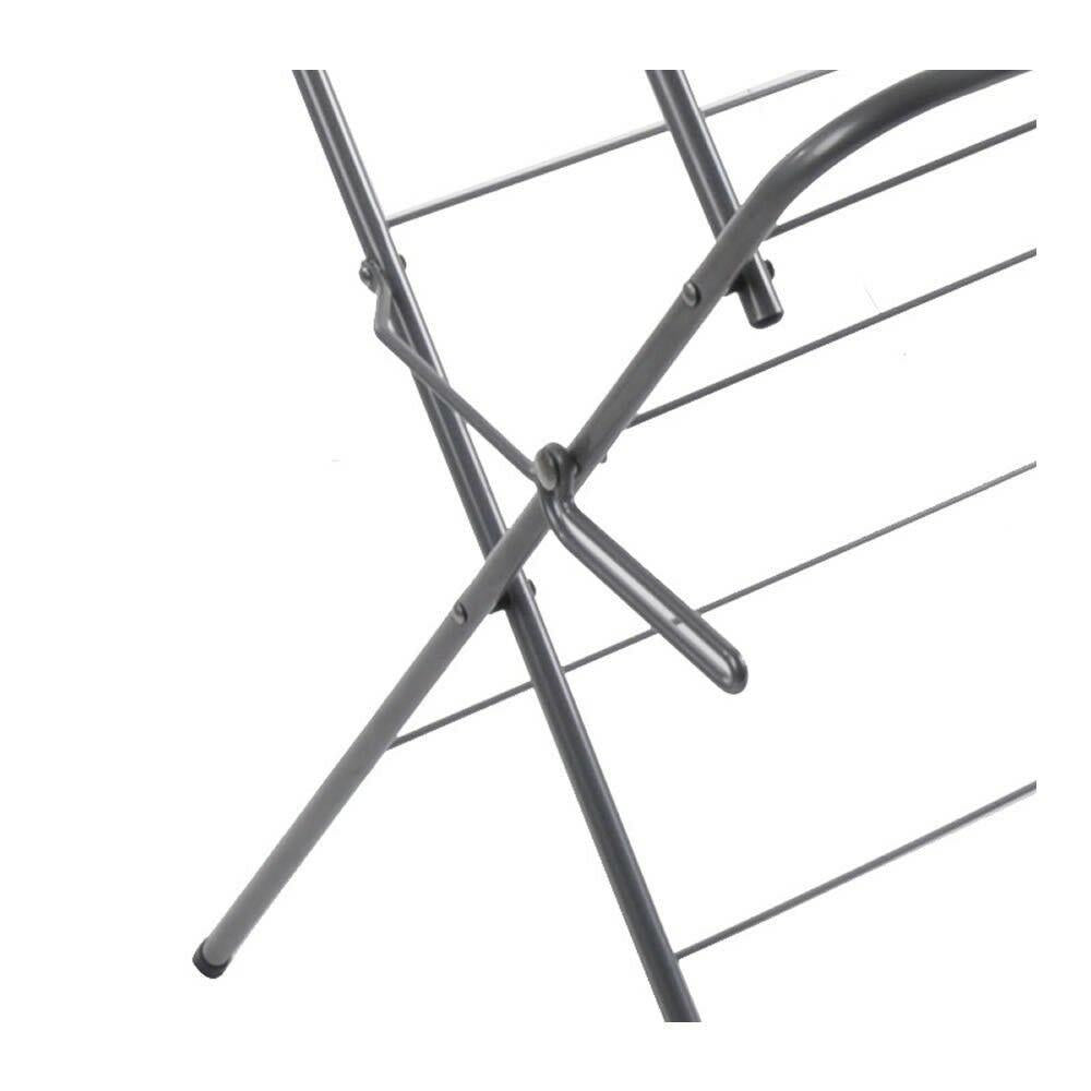 14m 3 Tier Airer Grey/ Black