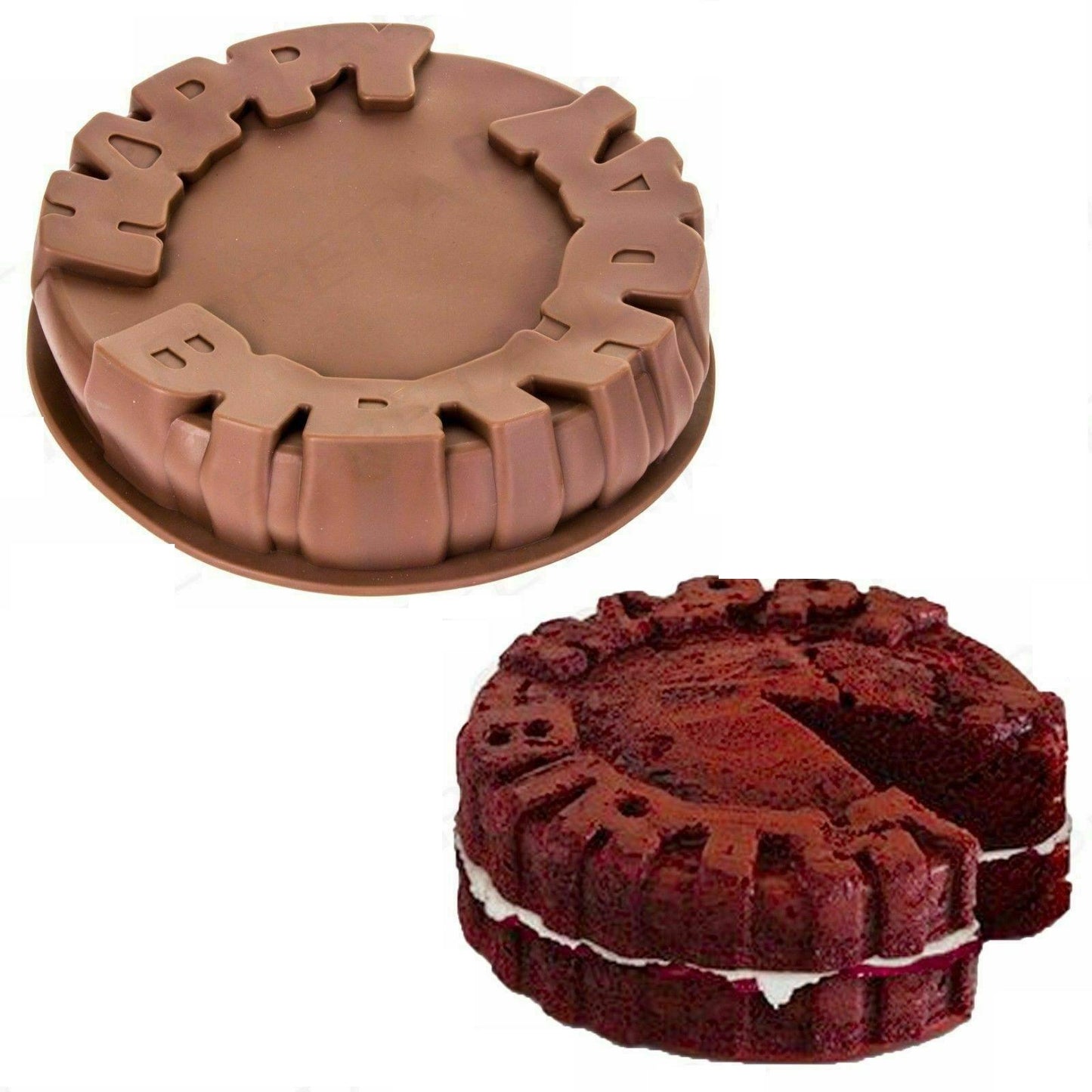 Happy Birthday Cake Mould
