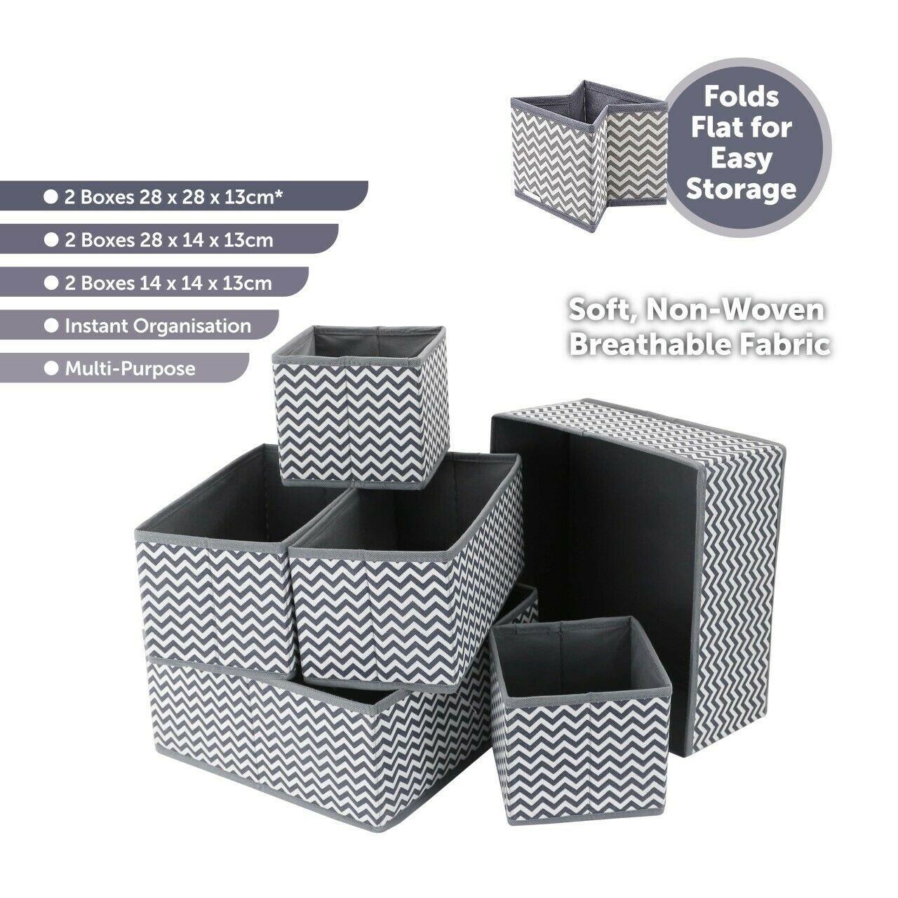 Storage Box 6pcs Set