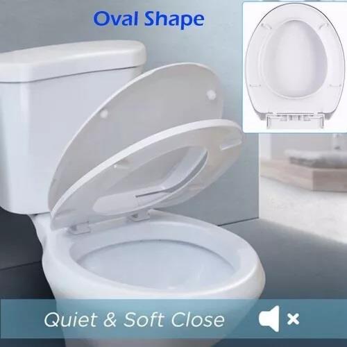 White Soft Close Toilet Seat
