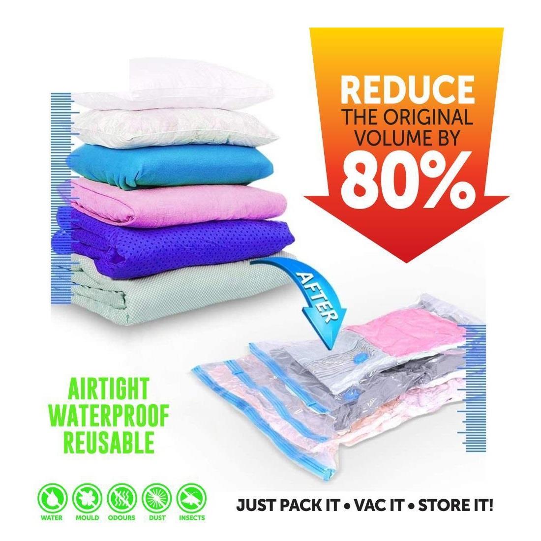 6pcs MaxVac Storage Bags