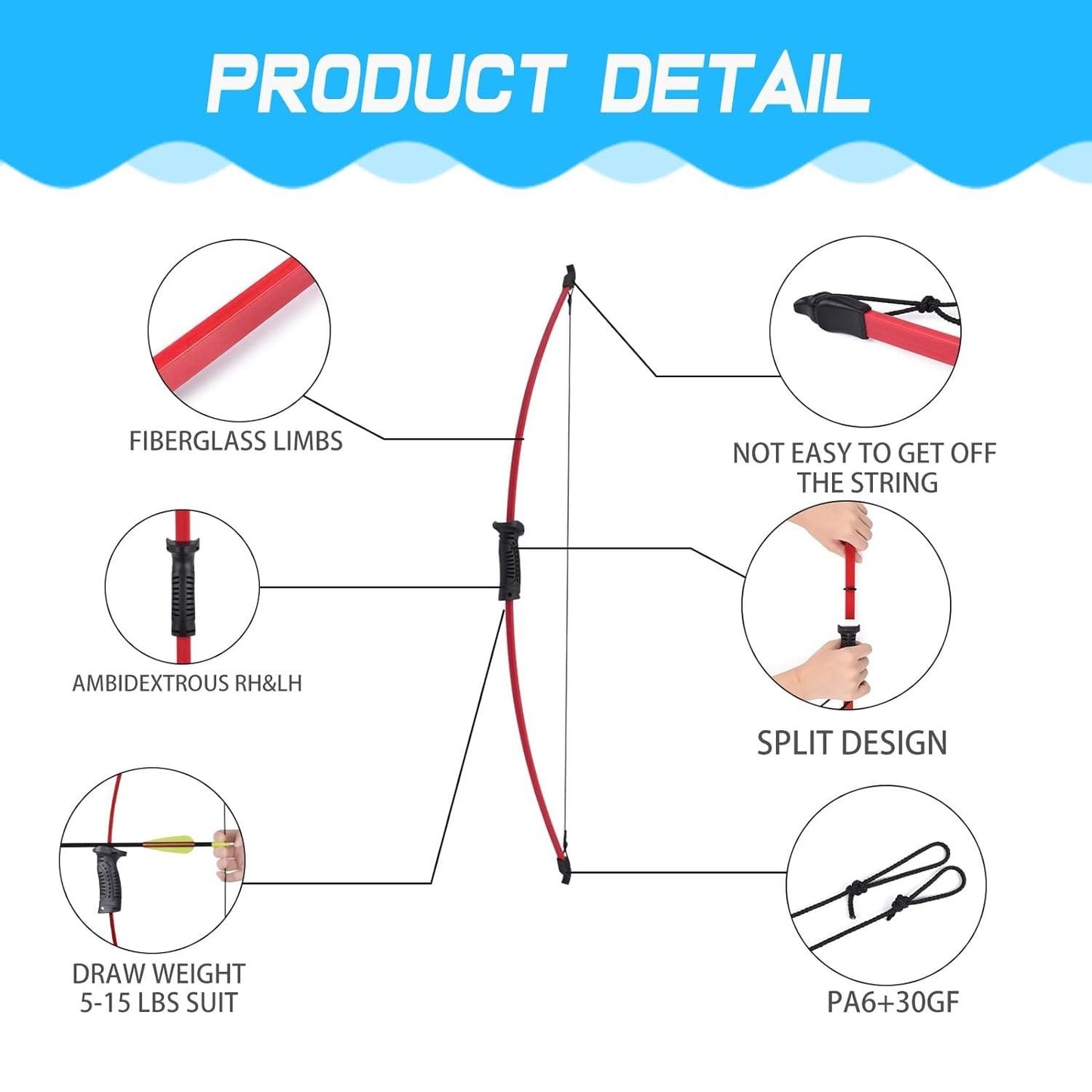 Archery Set with Target Board