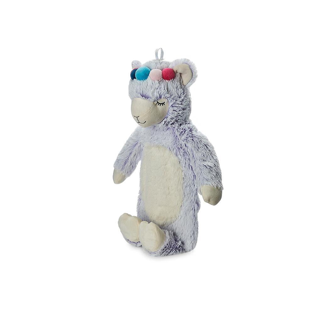 Square Hot Water Bottle Marshmallow Llama