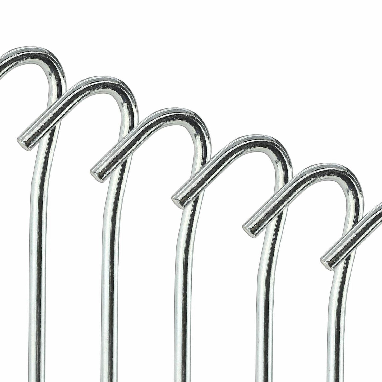 10pk Tent Peg 9" Steel Round