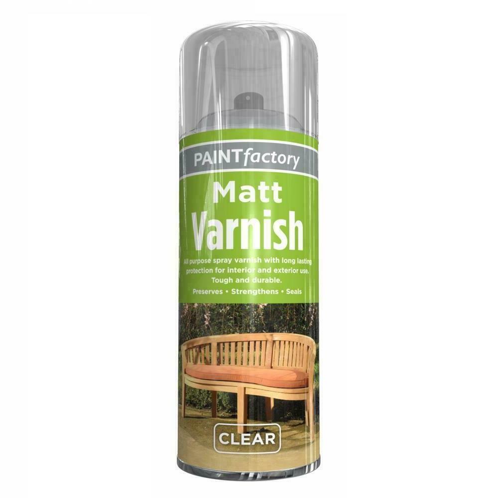 Clear Matt Varnish Spray 250ml