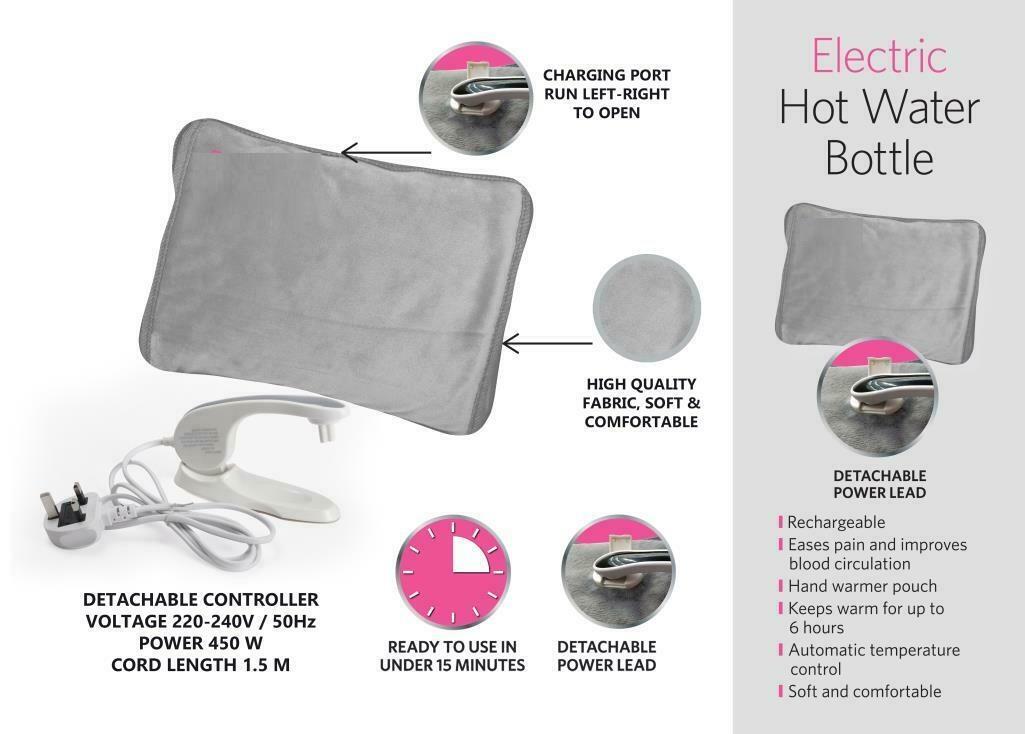 Hot Water Bottle Grey