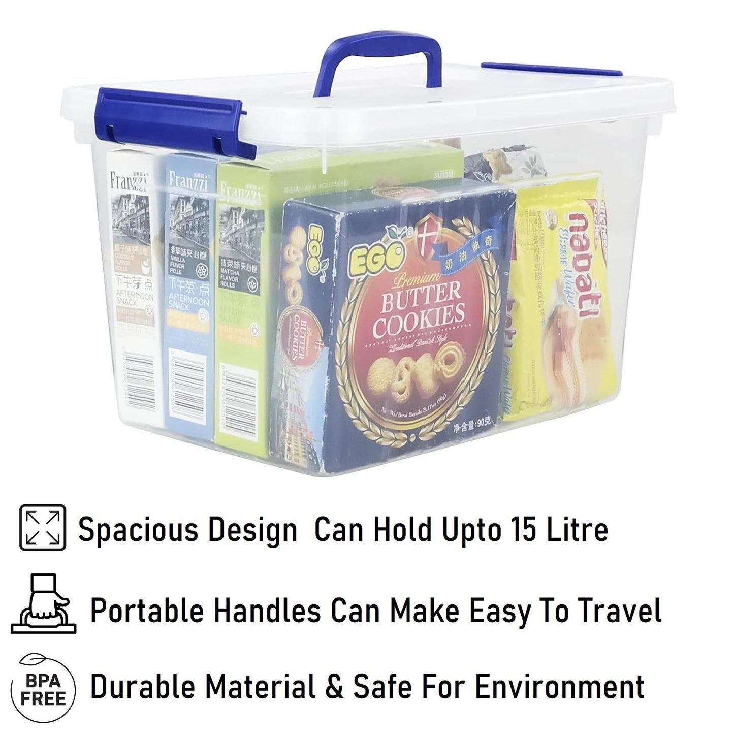 Clippy box With Internal Divider