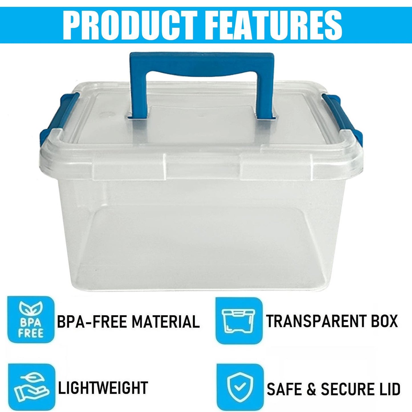3.5L Clippy Box With Handle