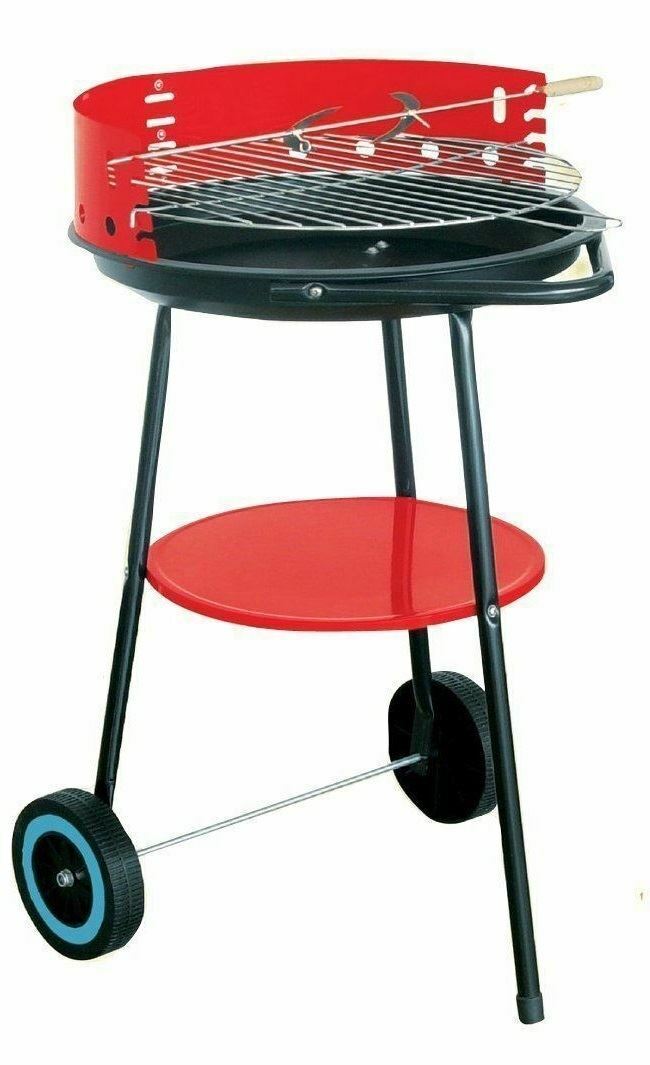17 INCH KETTLE BARBECUE BBQ GRILL OUTDOOR CHARCOAL PATIO PARTY PORTABLE ROUND