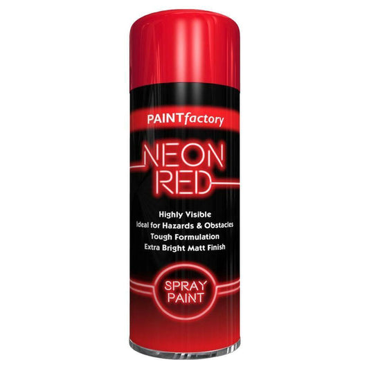 PF NEON RED SPRAY PAINT 200ML