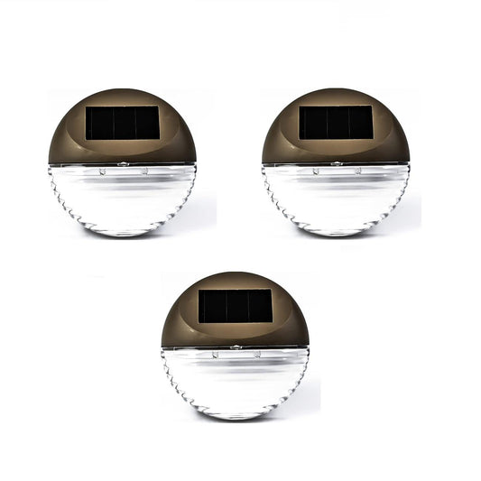 Hobart Gold Effect LED Solar Light Fence & Wall
