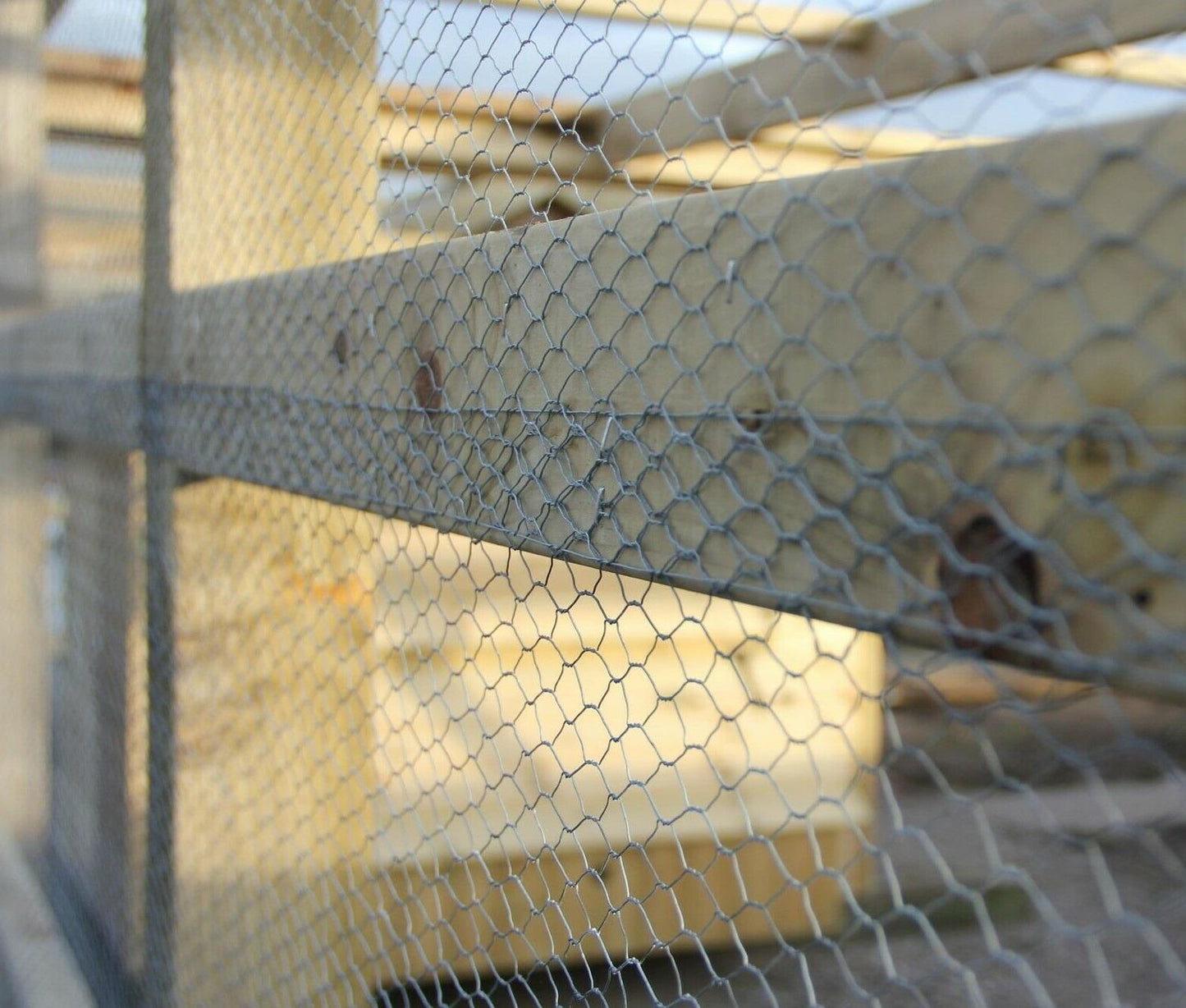 GALVANISED WIRE NETTING 10M X 0.6M X 25MM