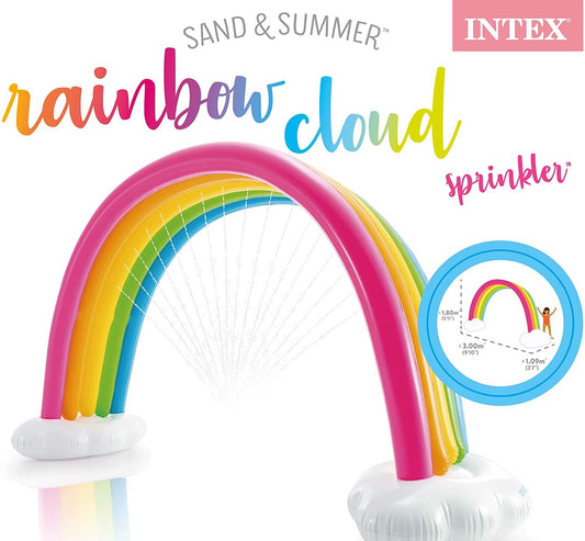 Rainbow Cloud Sprinkler 9'10" x 5'11"