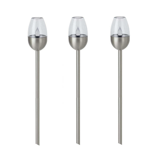 Lilydale Flame Effect LED Solar Stake Light