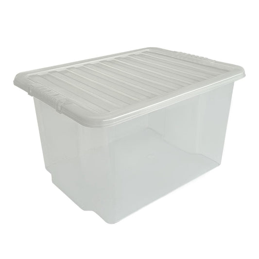 30L Storage Box & Clear Lid