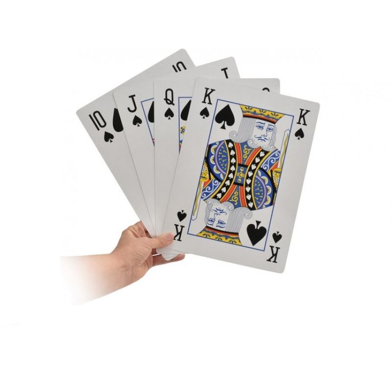 Giant Playing Cards A4 Size