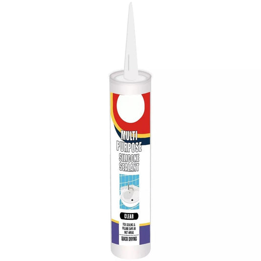 Multi Purpose Clear Silicone Sealant 260ml