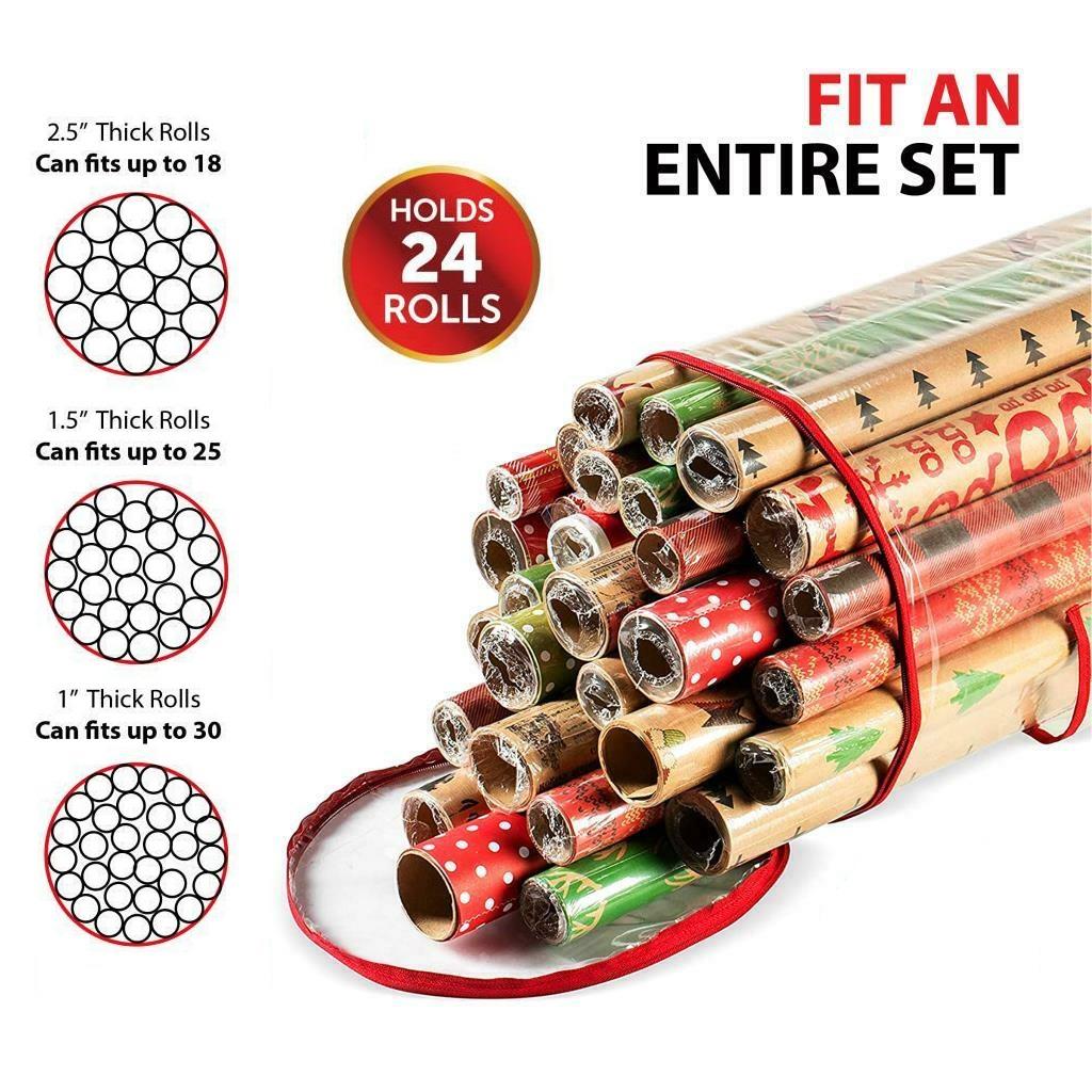 Gift Wrap Storage Bag