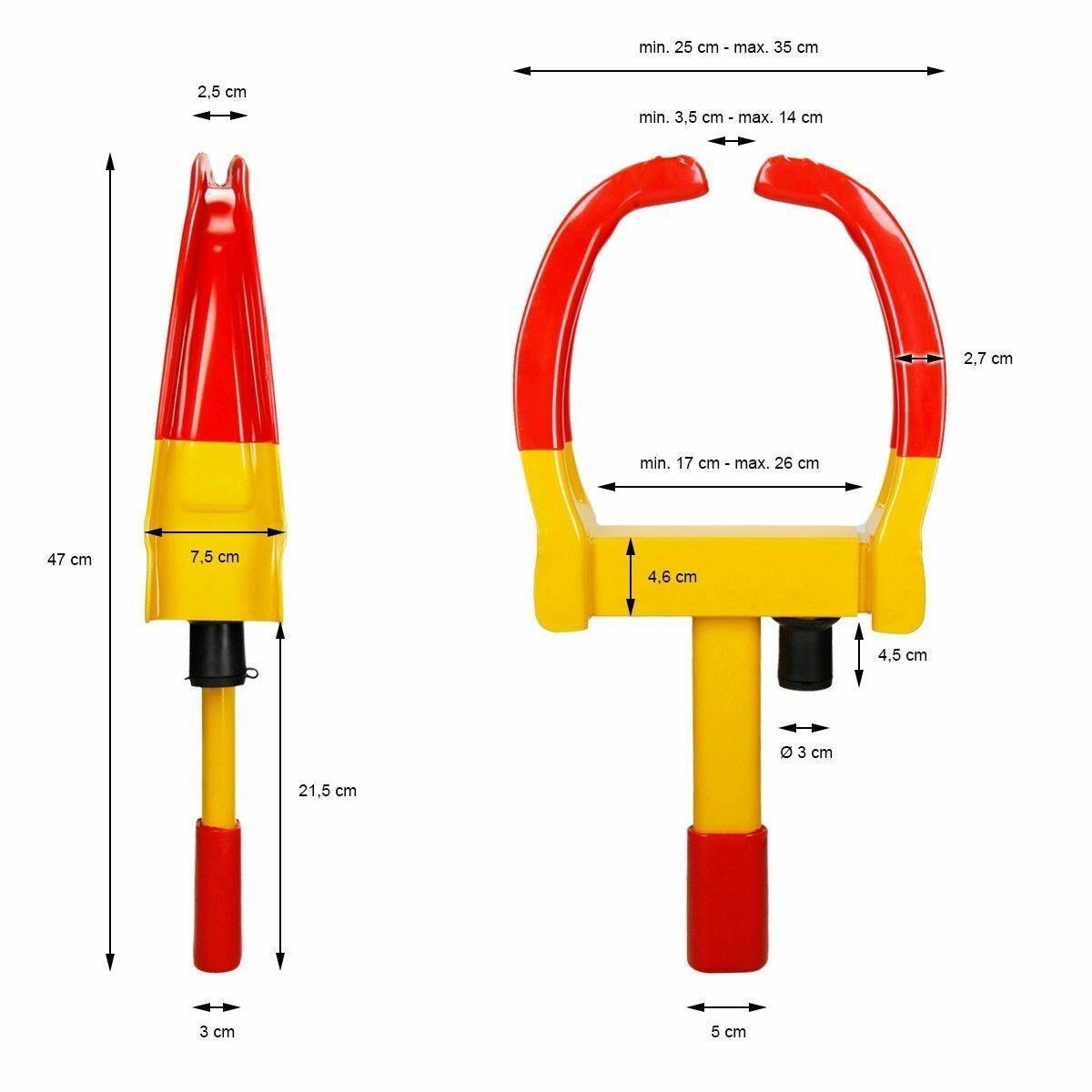 Wheel Clamp Lock