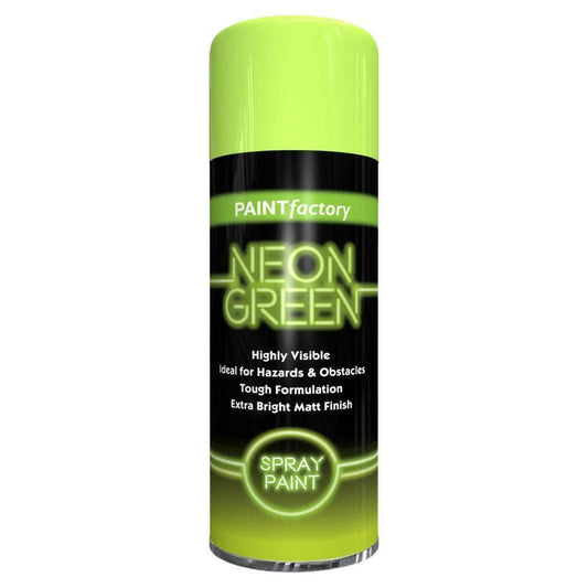 PF NEON GREEN SPRAY PAINT 200ML