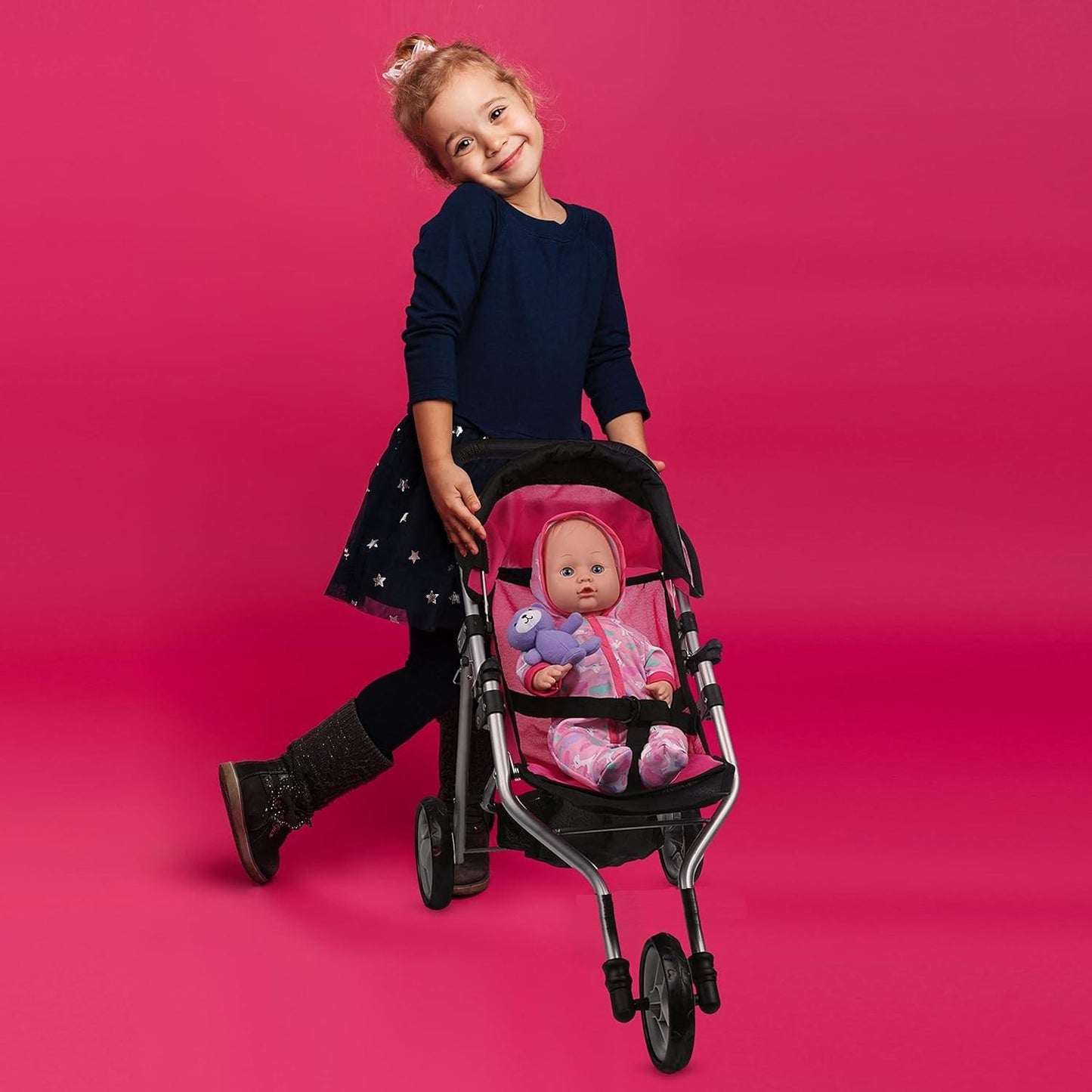 3 Wheel Dolls Stroller