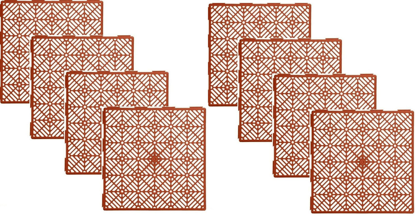 8PkGarden Mesh Slabs (Terracotta)