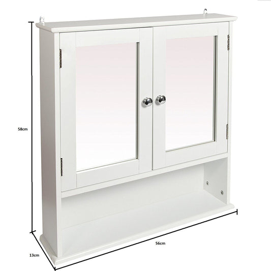 Double Door Mirror Cabinet