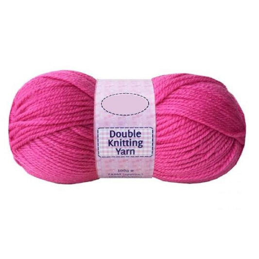SS KNITTING WOOL MAGENTA