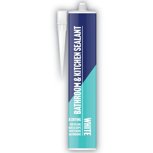 White Bathroom & Kitchen Sealant 260ml