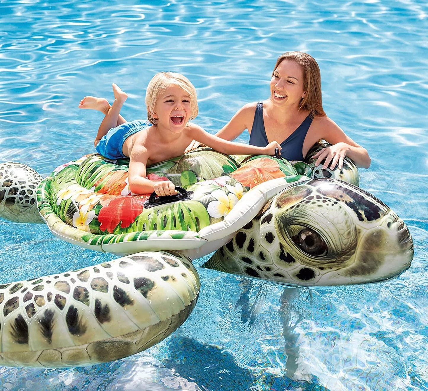 Realistic Sea Turtle Ride On 75" x 67"