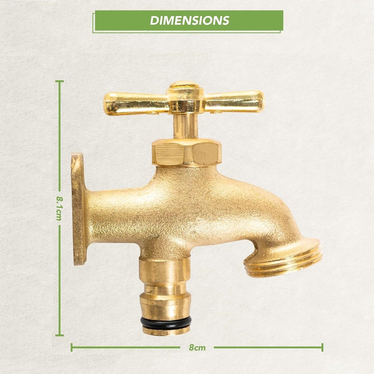 Brass Anywhere Tap
