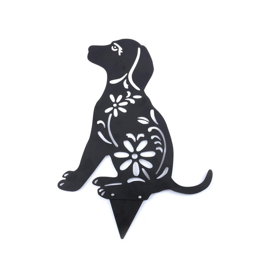 Floral Dog Ornament