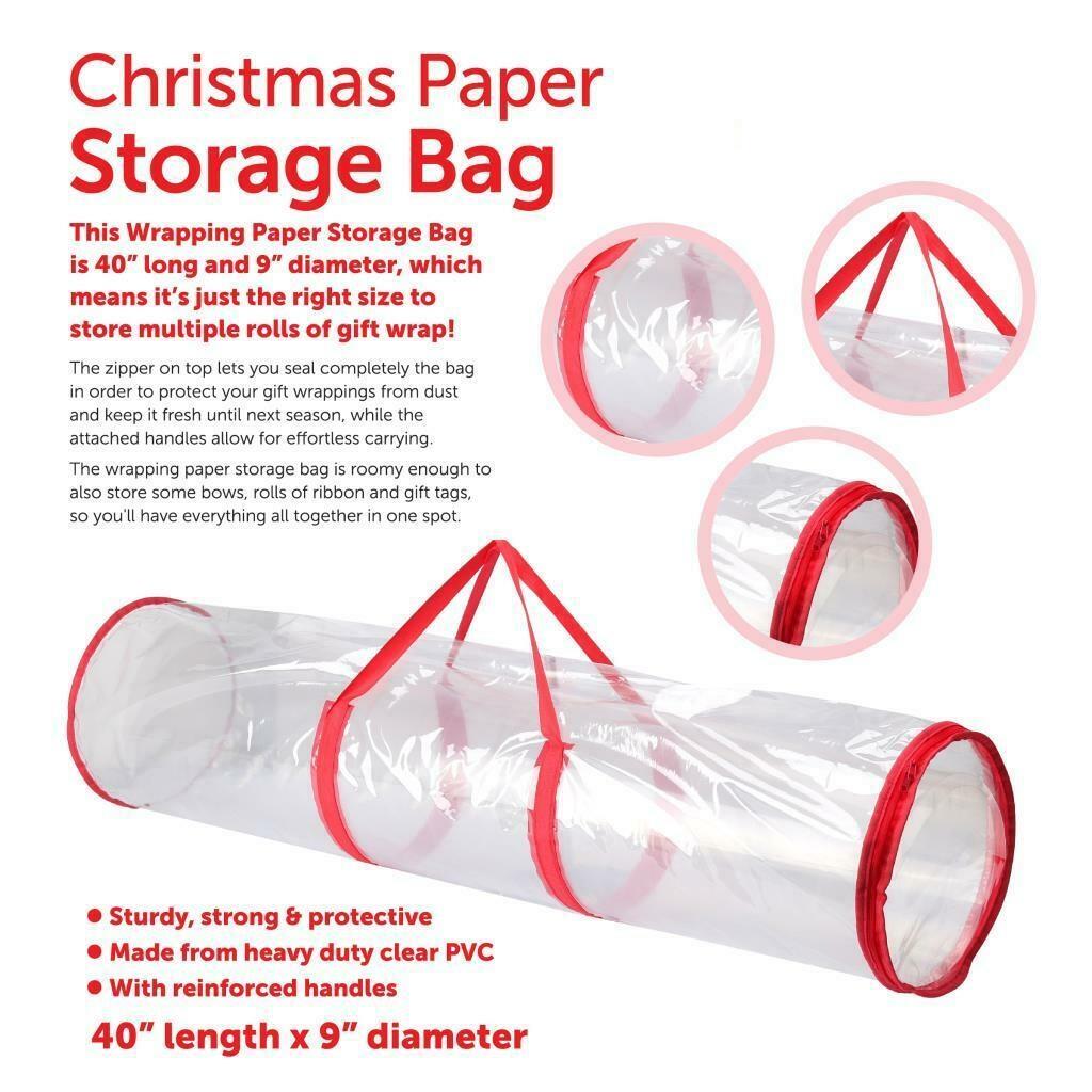 Gift Wrap Storage Bag
