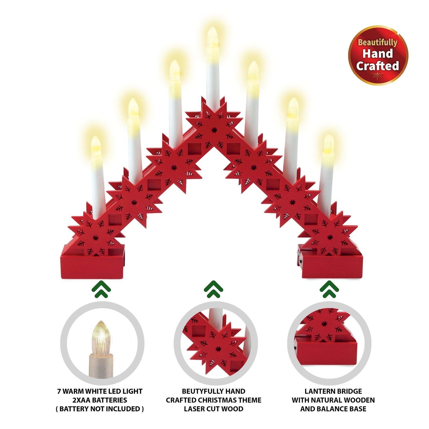 New Red Candle Bridge-Triangle