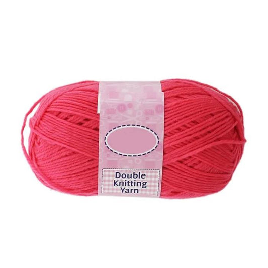 SS KNITTING WOOL HOT PINK