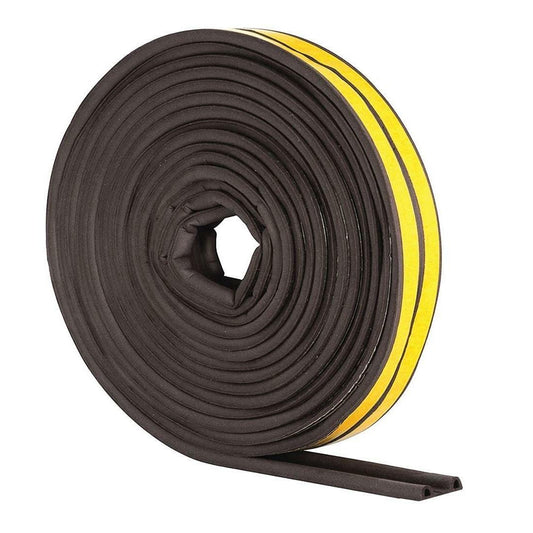 P Type Foam Seal Strip Black