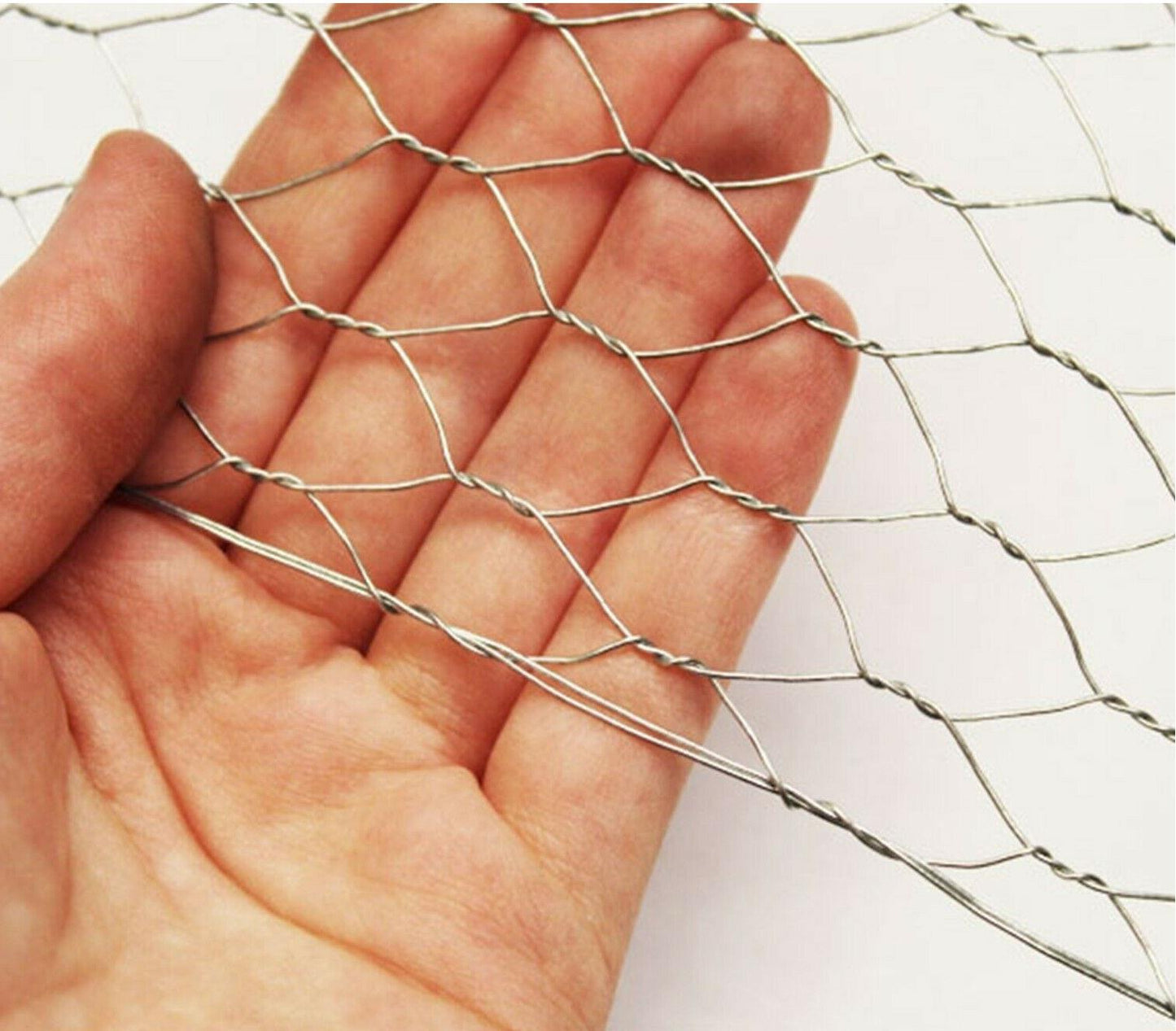 GALVANISED WIRE NETTING 10M X 0.6M X 25MM