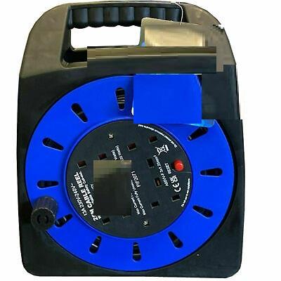 4 GANG 25 METRE HANDBAG REEL13AMP