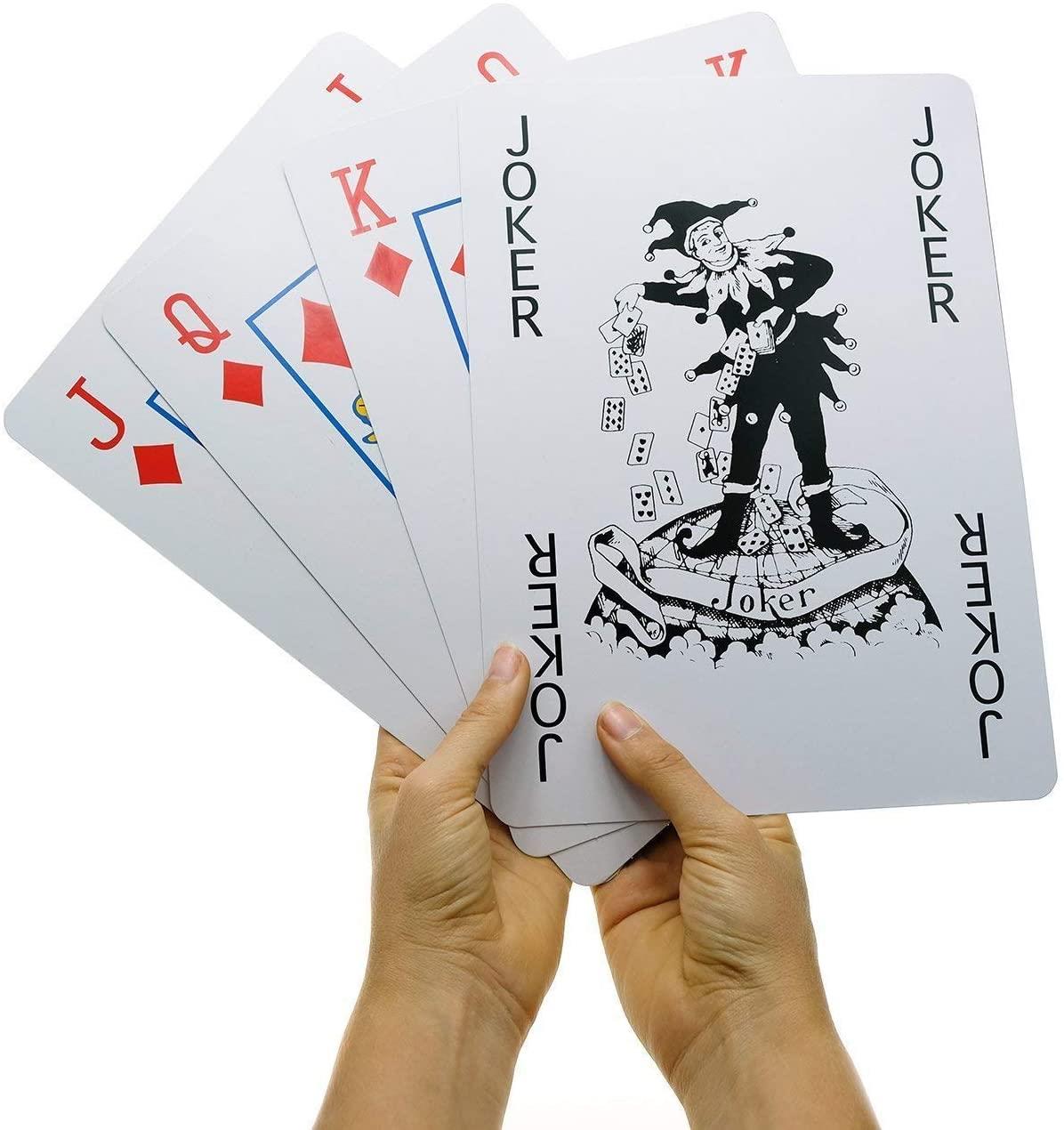 Giant Playing Cards A4 Size
