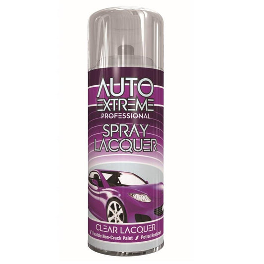 Clear Lacquer Spray Paint Gloss 400ml