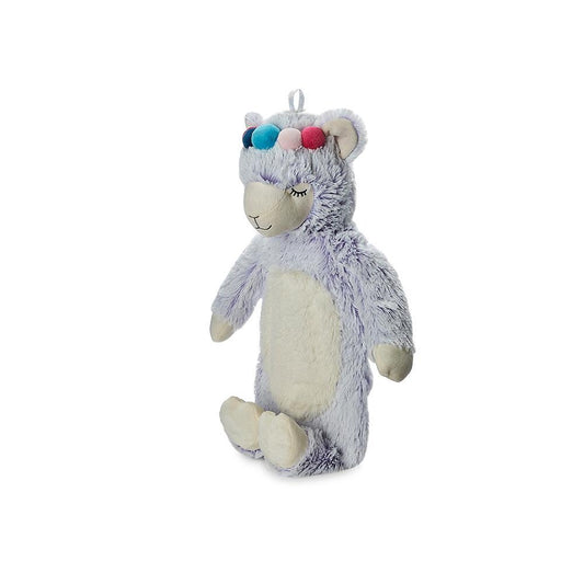 Square Hot Water Bottle Marshmallow Llama