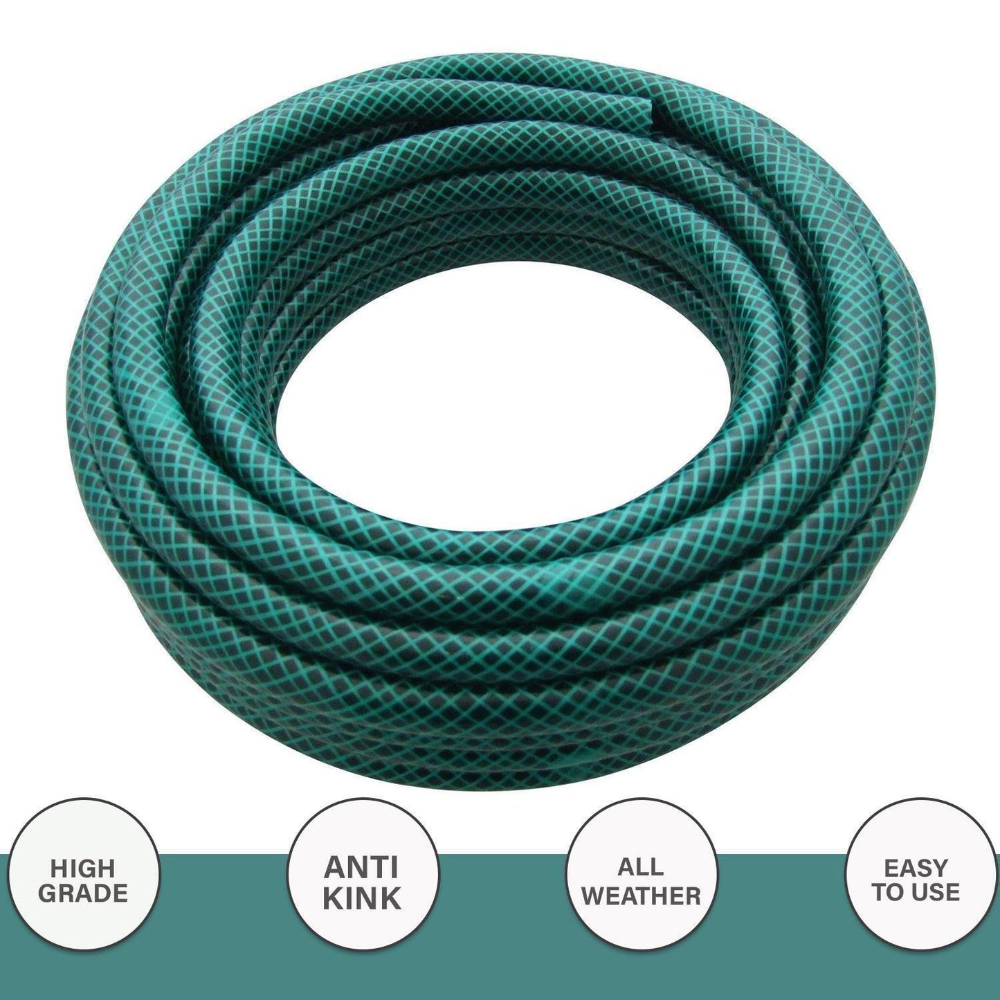 30m x 1/2" 3 Ply Reinforced Hose Pipe